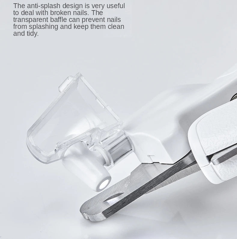 Professional LED Nail Trimmer Scissors