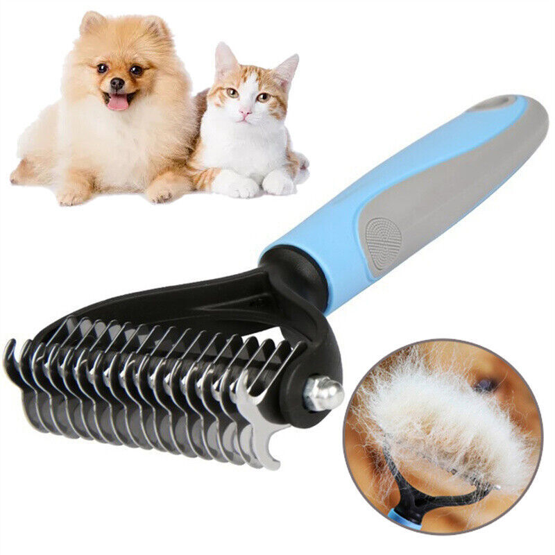 Double-Sided Grooming Brush for Dogs