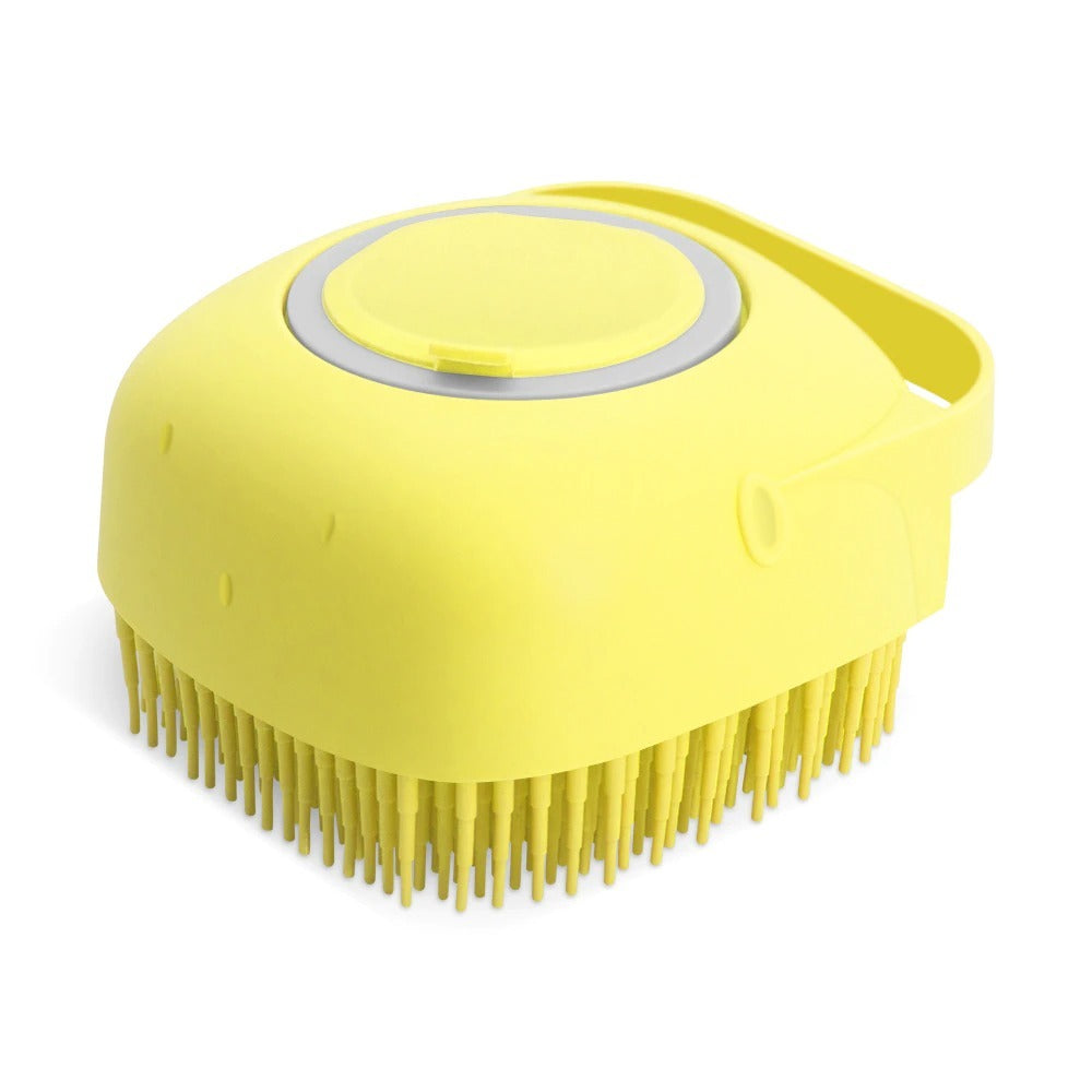 Soft Silicone Grooming Brush for Bathing dogs with Short Hair