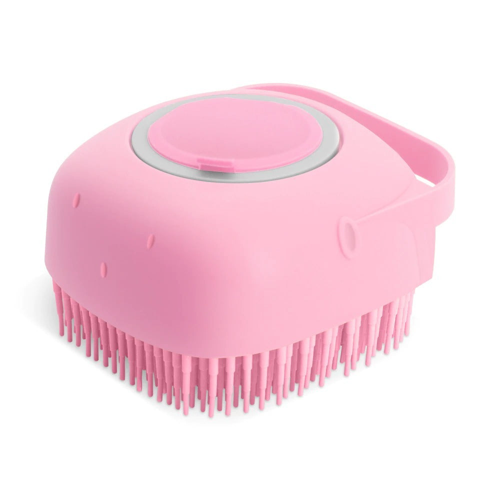 Soft Silicone Grooming Brush for Bathing dogs with Short Hair