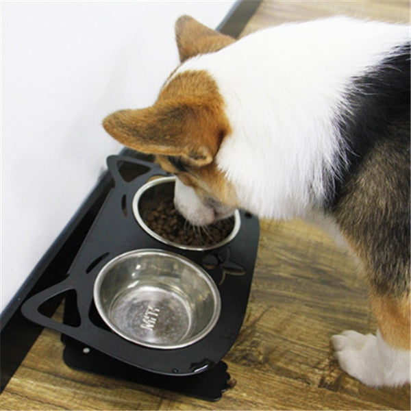 Anti-Falling Pet Bowl – Spill-Proof Feeding and Water Dish