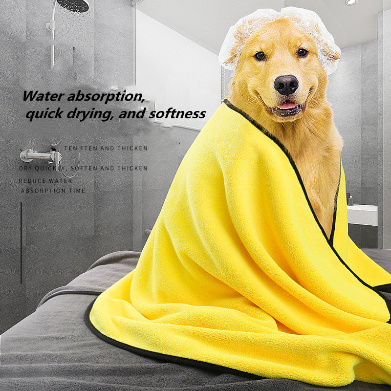 Super Absorbent Quick-Dry Microfiber Towel for Dogs