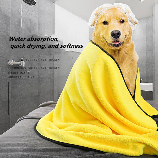 Super Absorbent Quick-Dry Microfiber Towel for Dogs
