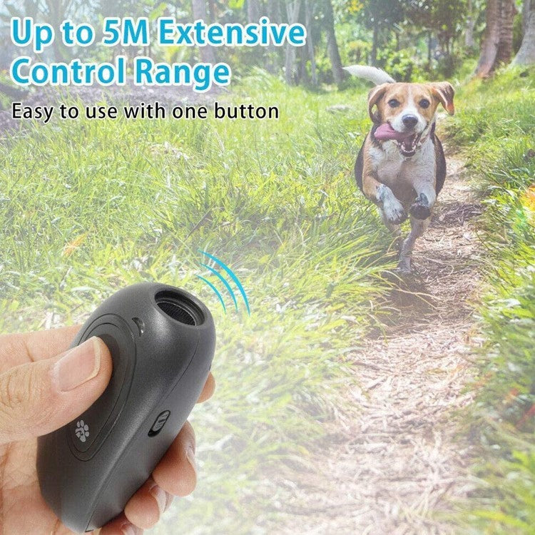 Handheld Ultrasonic Dog Repeller and Trainer Device