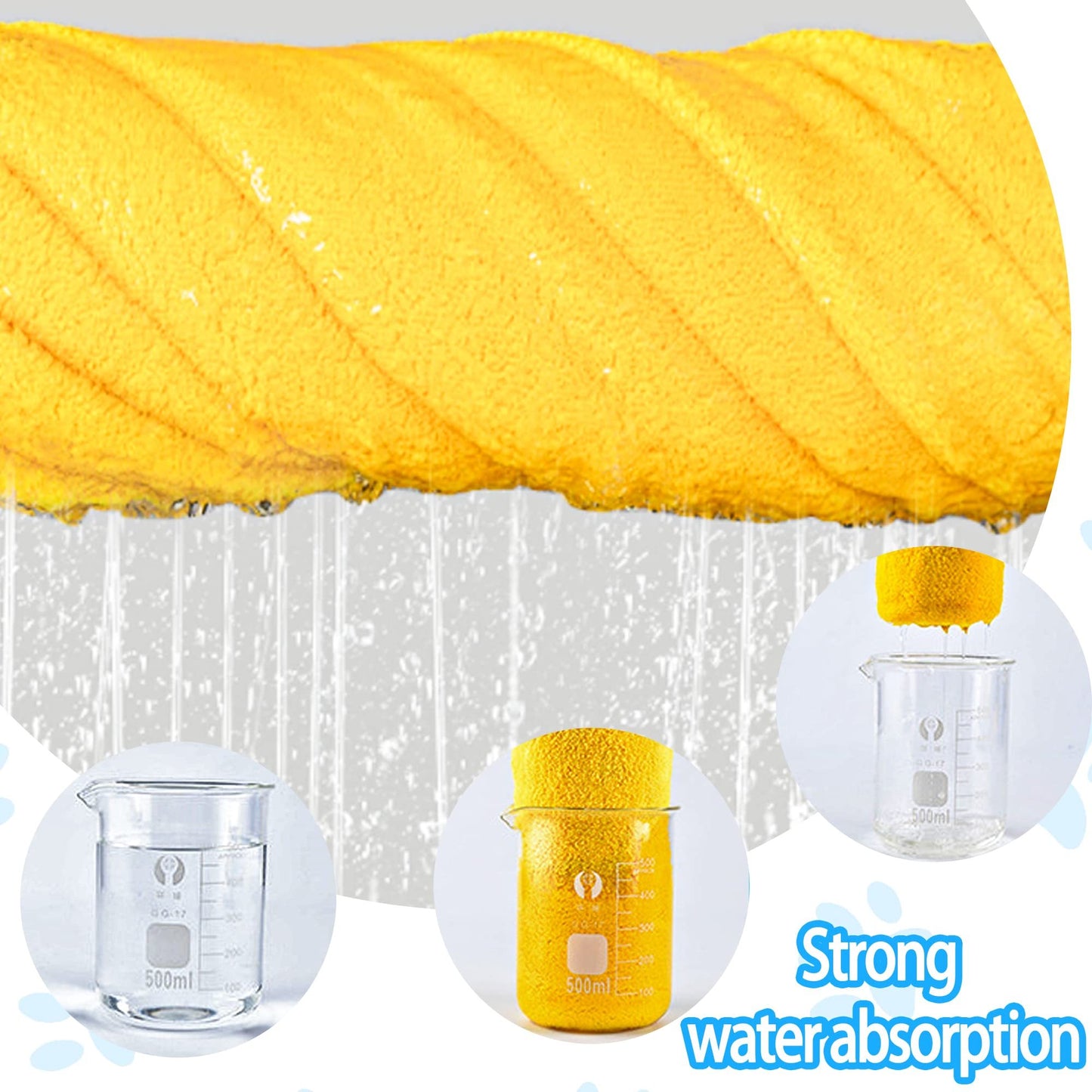 Super Absorbent Quick-Dry Microfiber Towel for Dogs