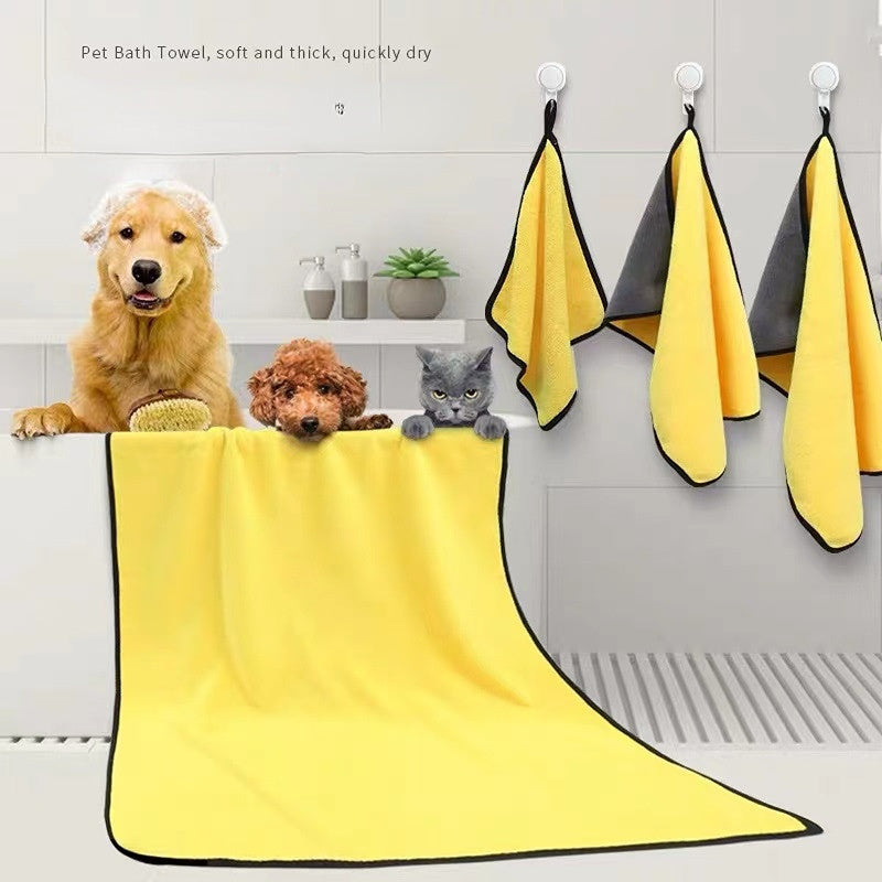 Super Absorbent Quick-Dry Microfiber Towel for Dogs