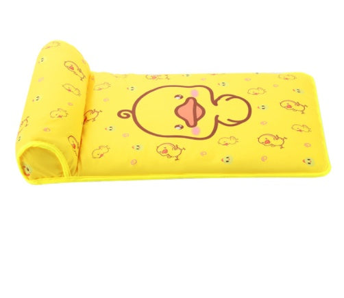 Summer Cooling dog Mat with Pillow – Ice Pad for Dogs - Cute Wags