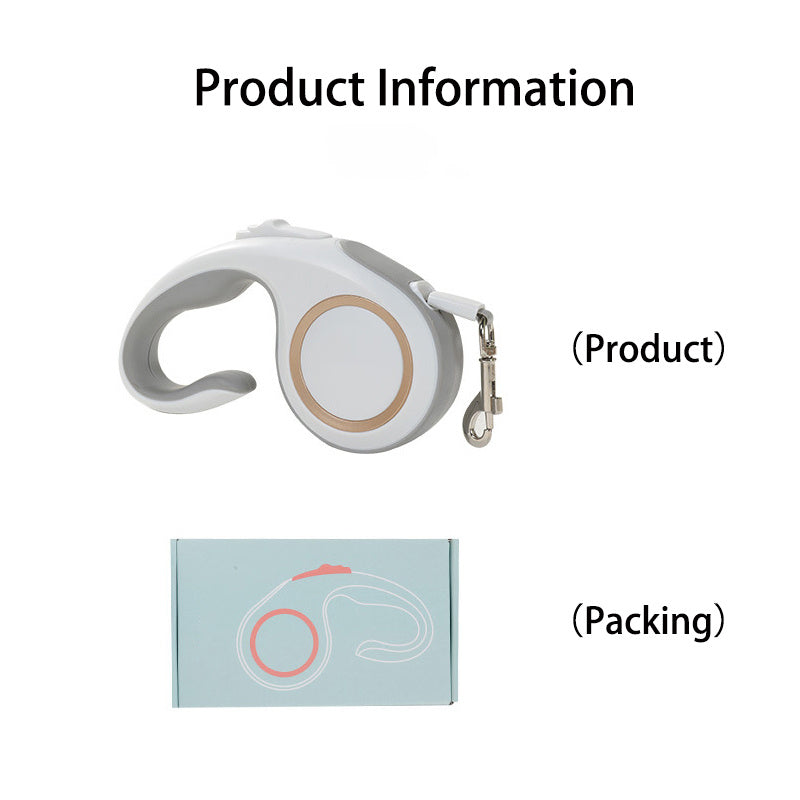 Small Medium Dog Leash – 3M/5M Automatic Retractable Rope