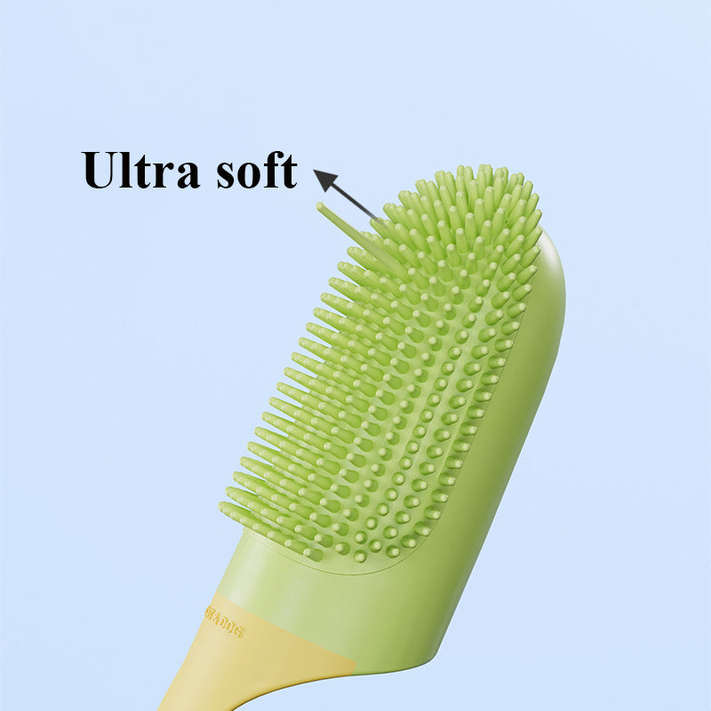 Soft Silicone Pet Toothbrush Finger Wrap for Dental Hygiene